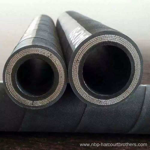 R9 wire spiraled oil hose metal wire hydraulic rubber hose
